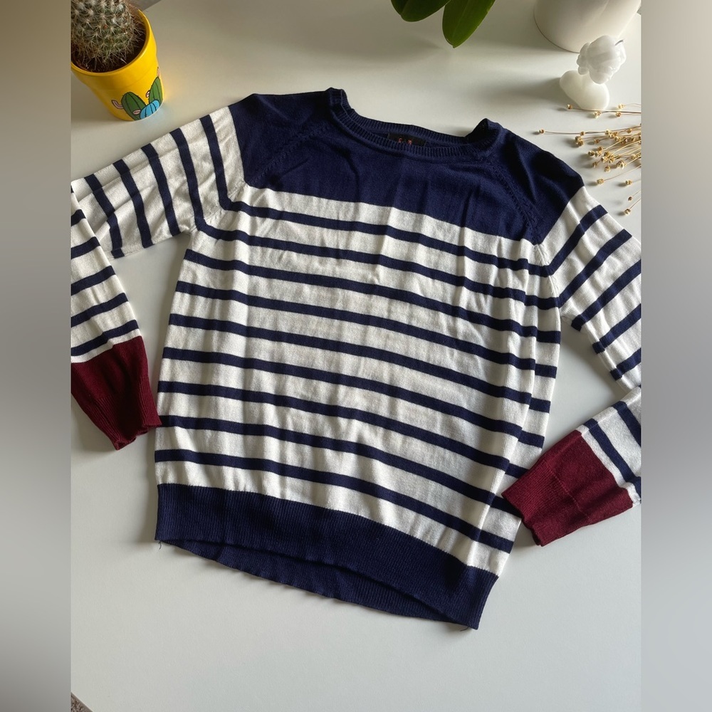 E.M Striped Sweater